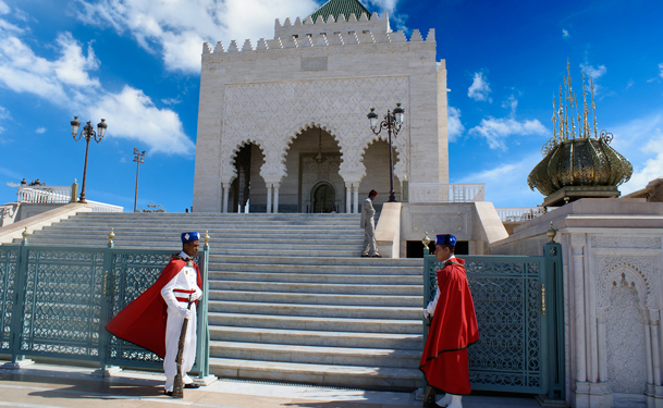 El mausoleo Mohammed V