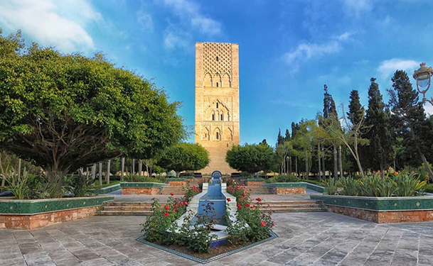 Garden of Hassan Tower